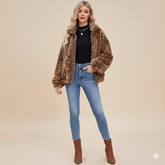 Artificial Fox Fur Coat