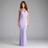 lavander mermaid Dress