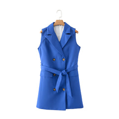 Sepia Belt Waistcoat