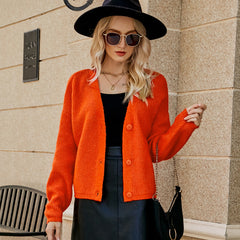 Copper Leaves Cardigan