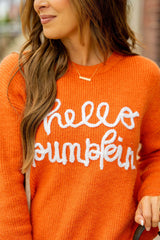 Hello pumpkin Sweater