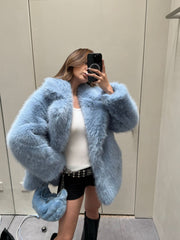 Canary Fur Coat