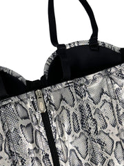 Spaghetti snake Corset Top