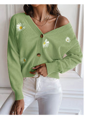 Light Green Sweater Coat