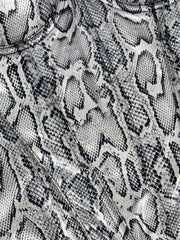Spaghetti snake Corset Top