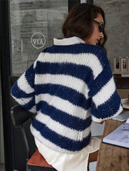 waves Stripes Sweater