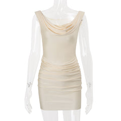 Gold cream Dress