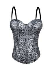 Spaghetti snake Corset Top